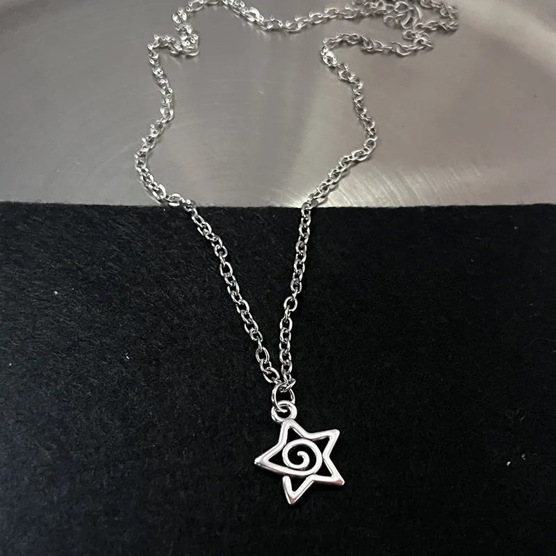 Y2K Flail Fire Heart Teeth Pendant Necklace for Women Men Charm Necklace Grunge Punk Fashion Jewelry Y2K Flail Fire Heart Teeth Pendant Necklace for Women Men Charm Necklace Grunge Punk Fashion Jewelry 