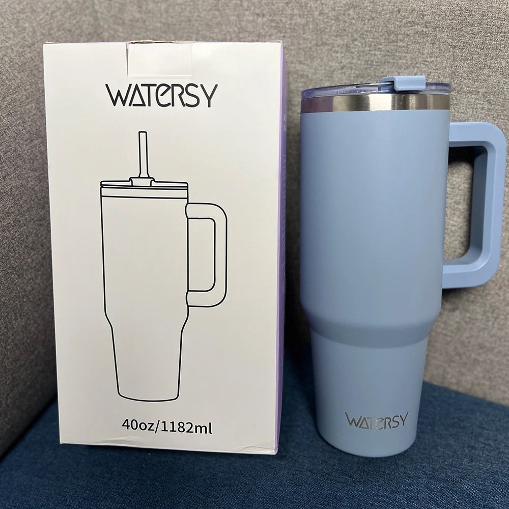 891/1182ml Insulated Mug With Handle And Straw Large Capacity 40oz Tumbler Stainless Steel Water Bottle Office Home Thermal Mug 891/1182ml Insulated Mug With Handle And Straw Large Capacity 40oz Tumbler Stainless Steel Water Bottle Office Home Thermal Mug