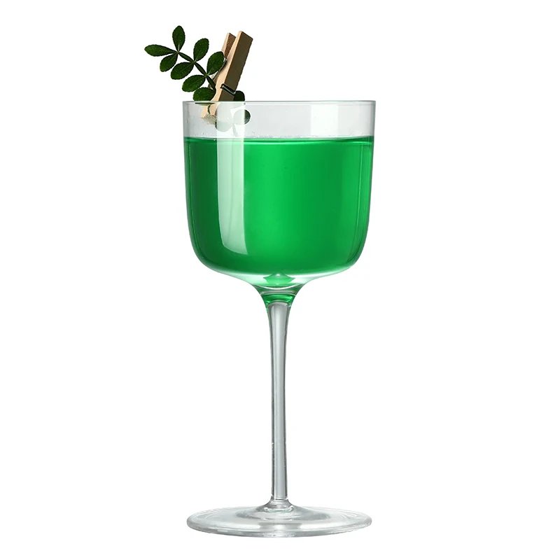 Nick and Nora Cocktail Glasses, 185ml Hand Blown Martini Glasses Set of 4 - Image 6