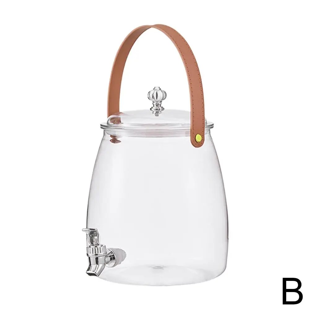 3/5L Portable Cold Water Kettle With Tap Tea Pots Dispenser Jug Juice Pitcher Pot For Drink Drinkware Cold Water Bucket 3/5L Portable Cold Water Kettle With Tap Tea Pots Dispenser Jug Juice Pitcher Pot For Drink Drinkware Cold Water Bucket