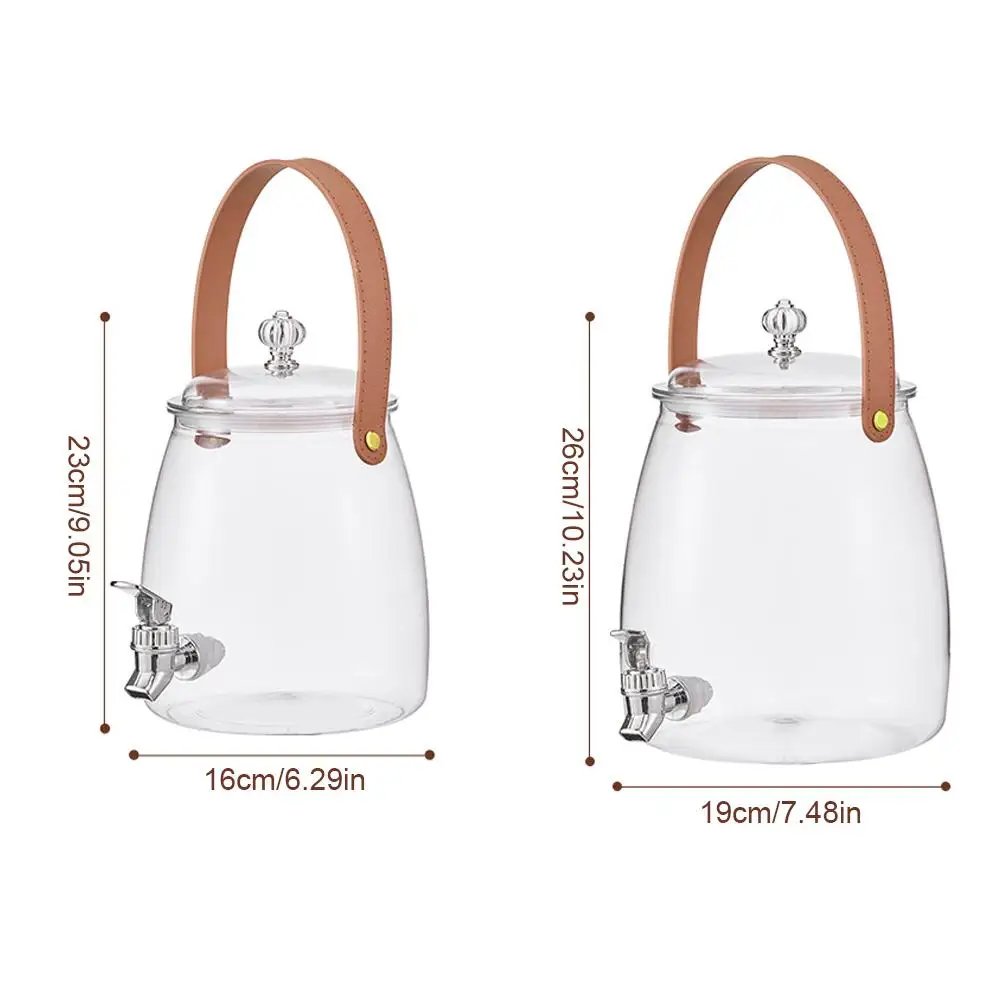 3/5L Portable Cold Water Kettle With Tap Tea Pots Dispenser Jug Juice Pitcher Pot For Drink Drinkware Cold Water Bucket 3/5L Portable Cold Water Kettle With Tap Tea Pots Dispenser Jug Juice Pitcher Pot For Drink Drinkware Cold Water Bucket