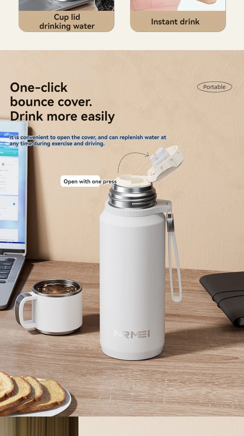 1.5L Thermos water bottle Stainless Steels Vacuum Flask Hot Coffee tea Water Heat Preservation Bottles Cold Tumbler drinkware 1.5L Thermos water bottle Stainless Steels Vacuum Flask Hot Coffee tea Water Heat Preservation Bottles Cold Tumbler drinkware